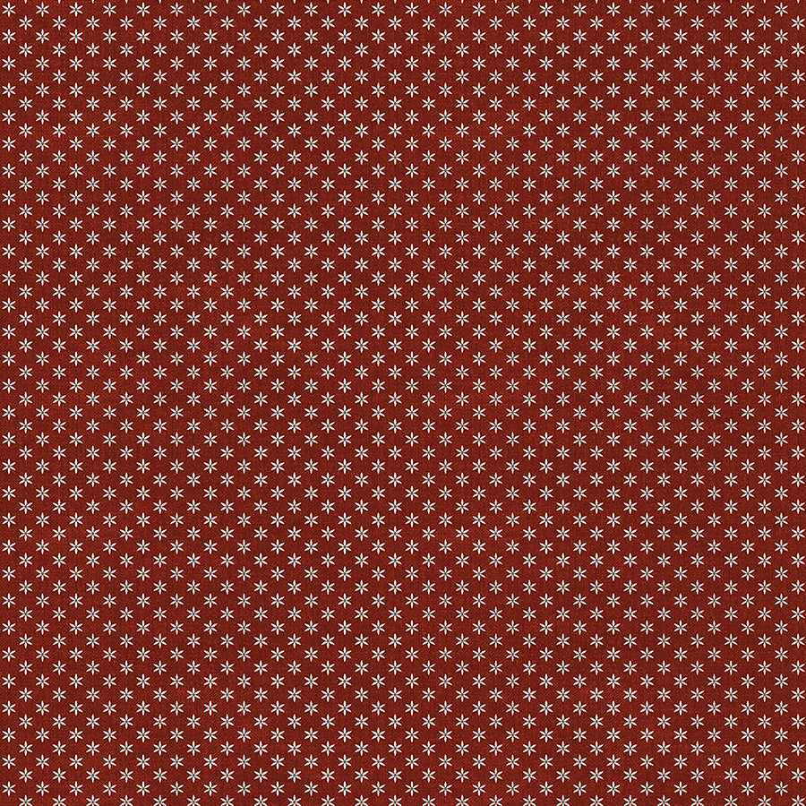 Northcott Barn Quilts Ditsy Red 1 Yard Cut