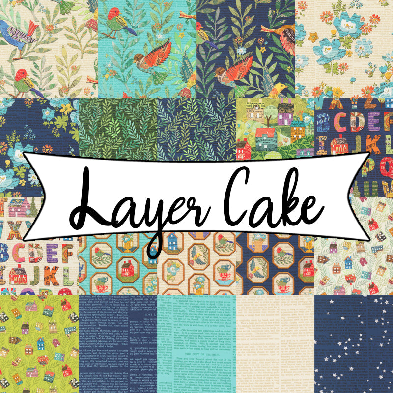 Paper Hamlet Layer Cake