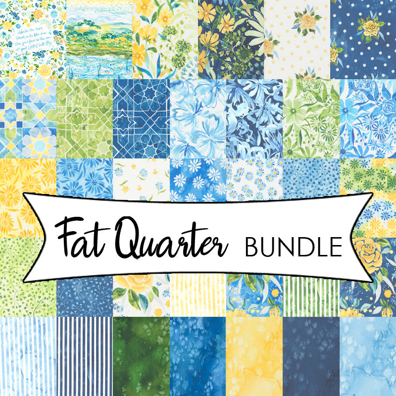 Sunshine & Blue Skies Fat Quarter + Panel Bundle