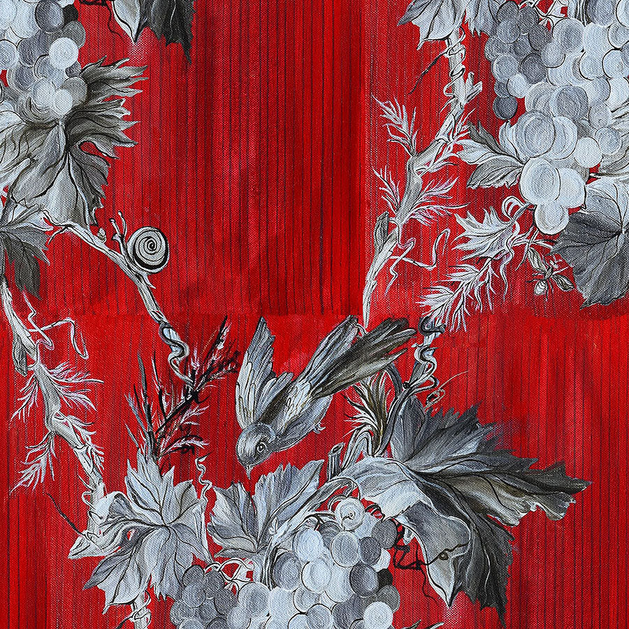 Northcott French Revolution Rouge Red 1 Yard Cut
