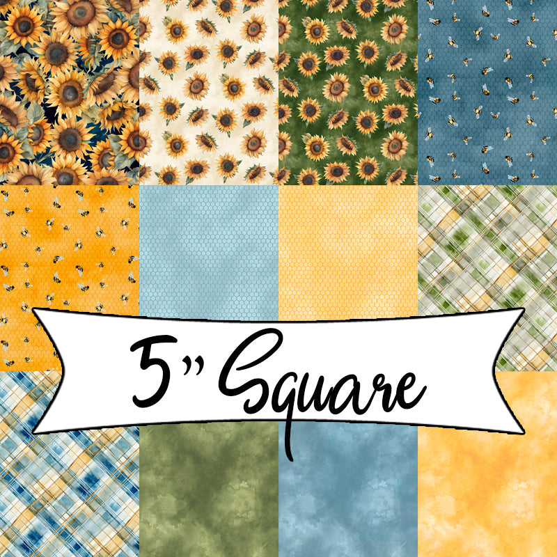 Sunkissed 5 Karat Gems 5" Squares