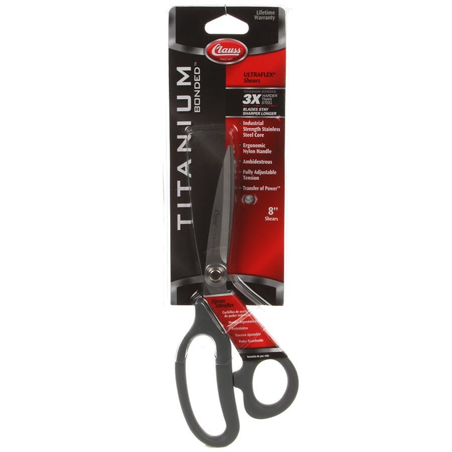 8" Titanium Ultraflex Bent Shears by Clauss by Clauss