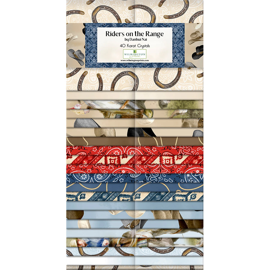 Riders on the Range 40 Karat Gems 2.5" Strips