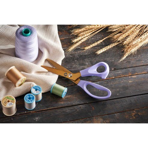 9" Pinking Shears Arctic Blue by MetalGoose by MetalGoose