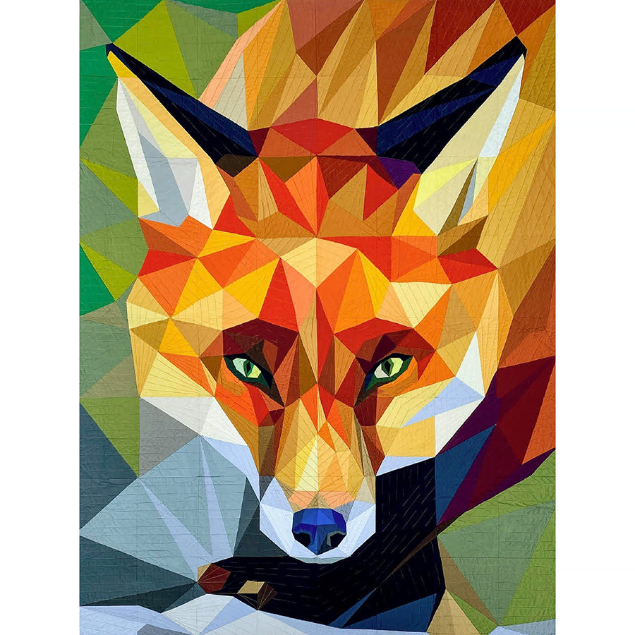 Autumn the Fox Foundation Paper Pieced Quilt Pattern by Legit Kits Design