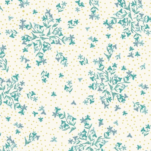 Art Gallery Bloomcore Wild at Heart Lagoon 1 Yard Cut