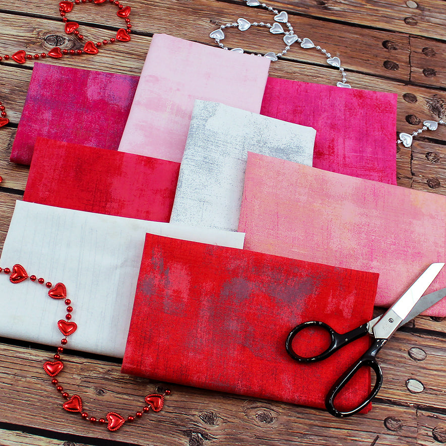 Cupid’s Kiss Mix Fat Quarter Bundle – Moda Grunge FWFS Exclusive