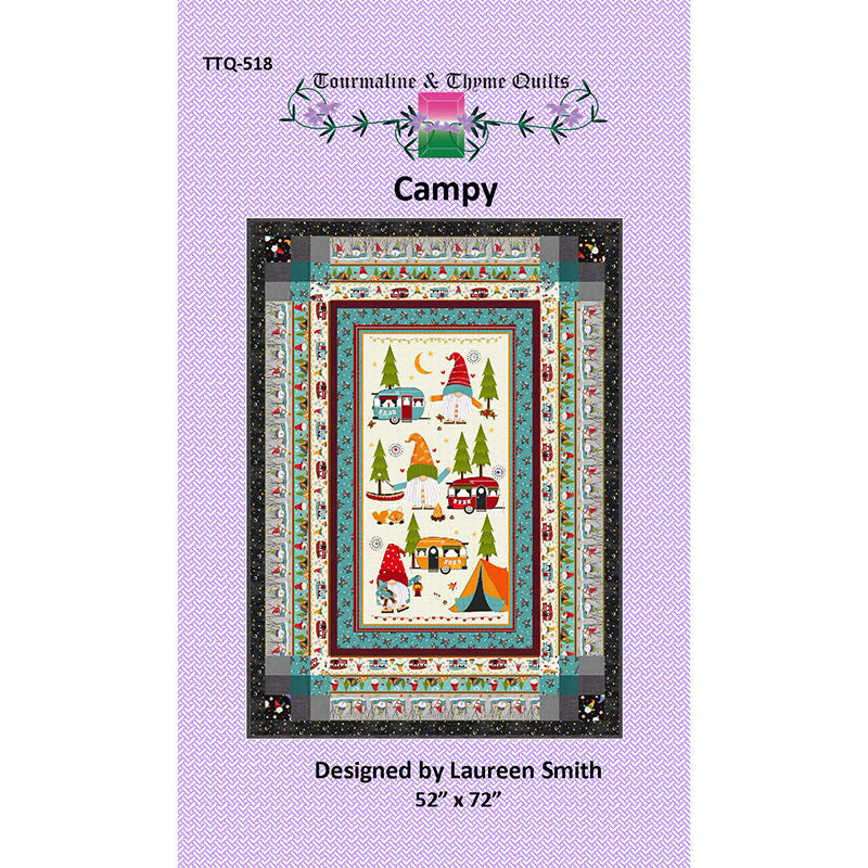 Campy Quilt Pattern by Tourmaline & Thyme Quilts