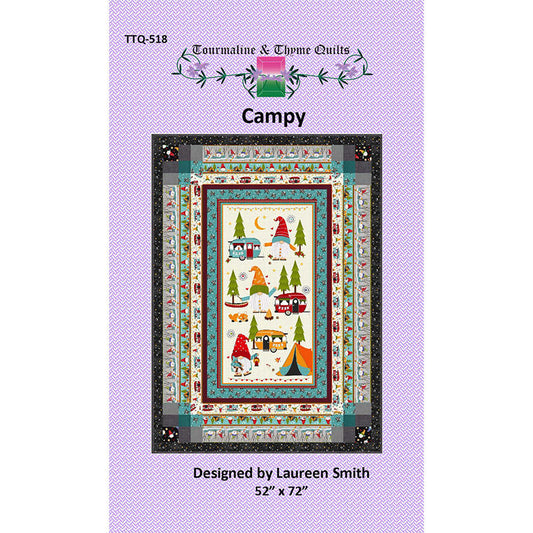 Campy Quilt Pattern by Tourmaline & Thyme Quilts
