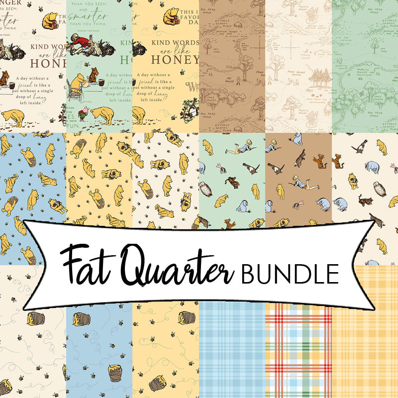 Winnie the Pooh Fat Quarter Bundle