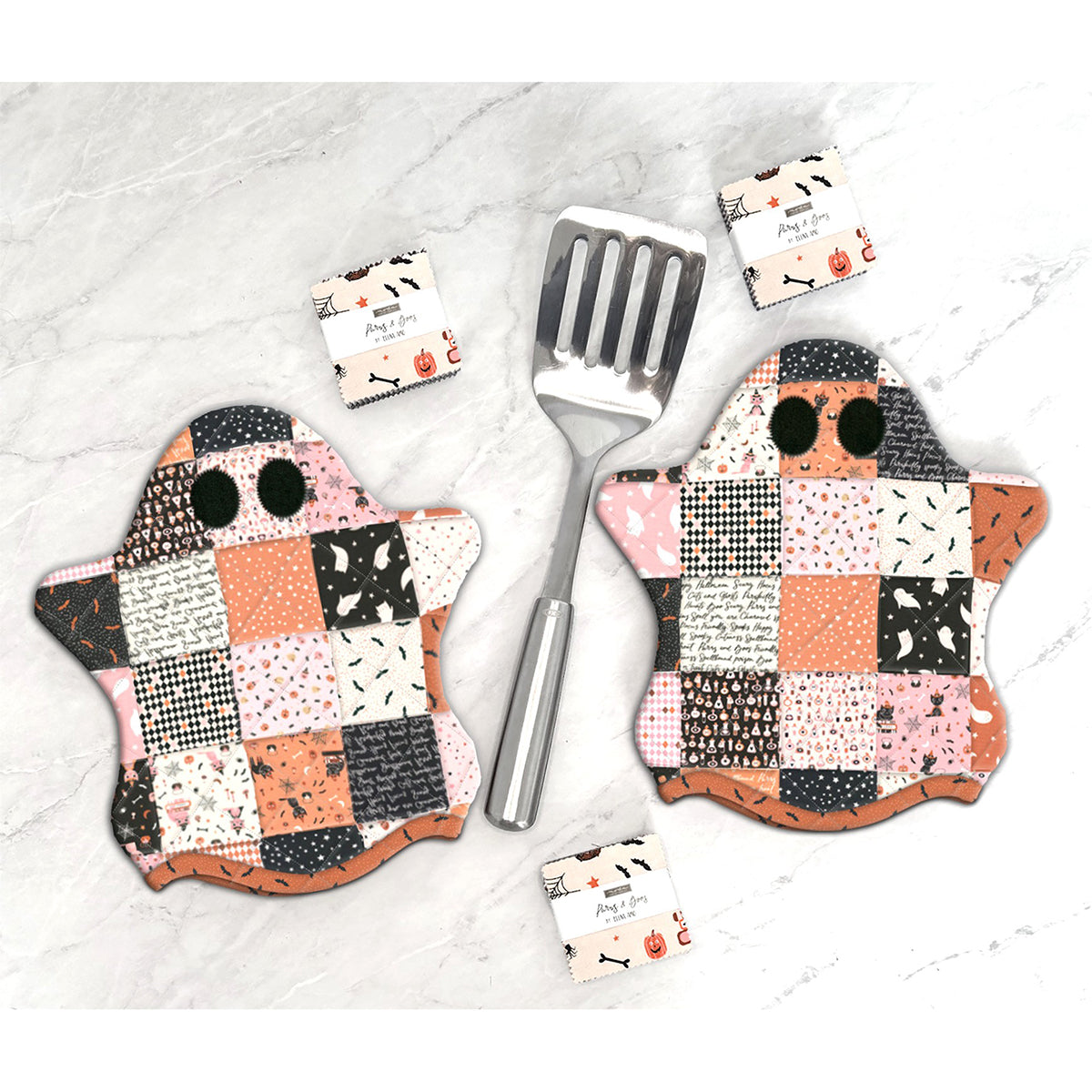 Ghostly Hot Pad Acrylic Template by J. Minnis Designs
