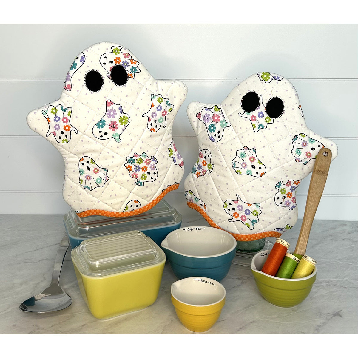 Ghostly Hot Pad Acrylic Template by J. Minnis Designs