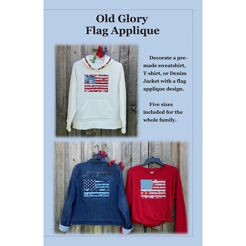 Old Glory Flag Applique Pattern by J. Minnis Designs