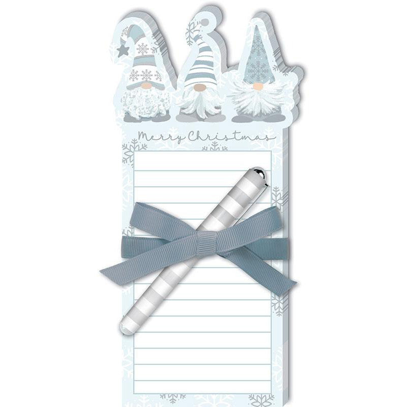 Icy Gnomes Notepad w/ Pen by Lady Jayne from Texas Pre-Cuts