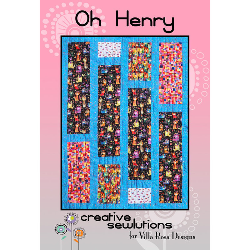 Oh Henry Quilt Pattern by Villa Rosa Designs - Texas Pre-Cuts