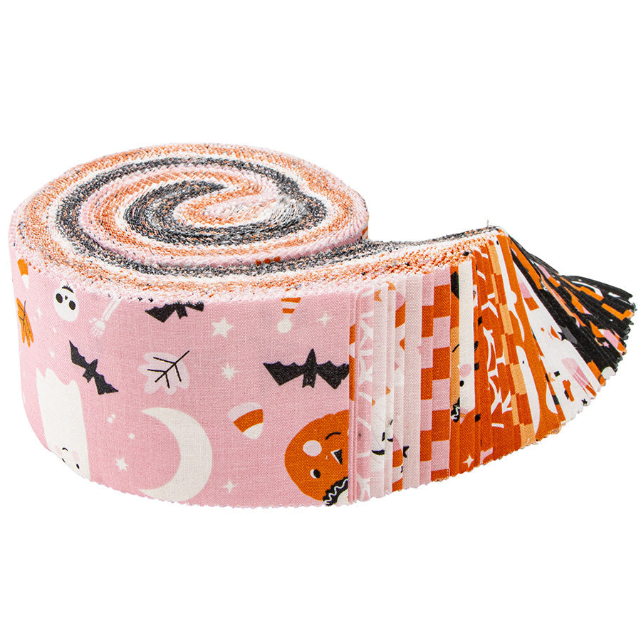 Hey Pumpkin Rolie Polie 2.5" Strips
