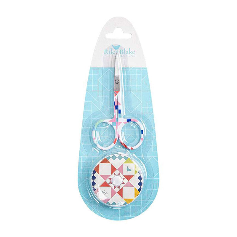 Scissor and Tape Measure Duo from Riley Blake