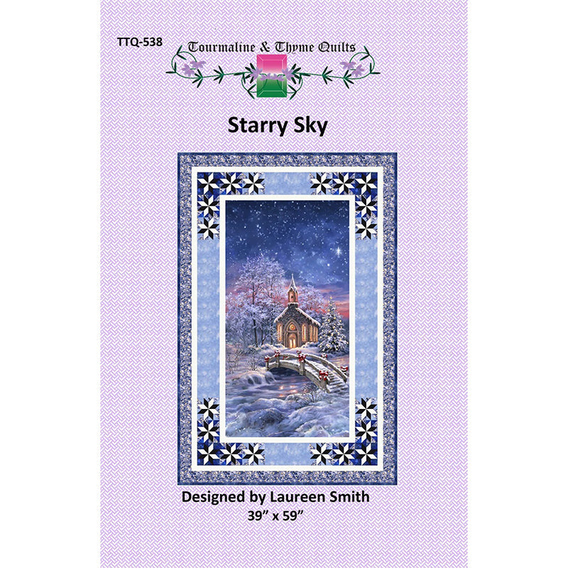 Starry Sky Quilt Pattern by Tourmaline & Thyme Quilts