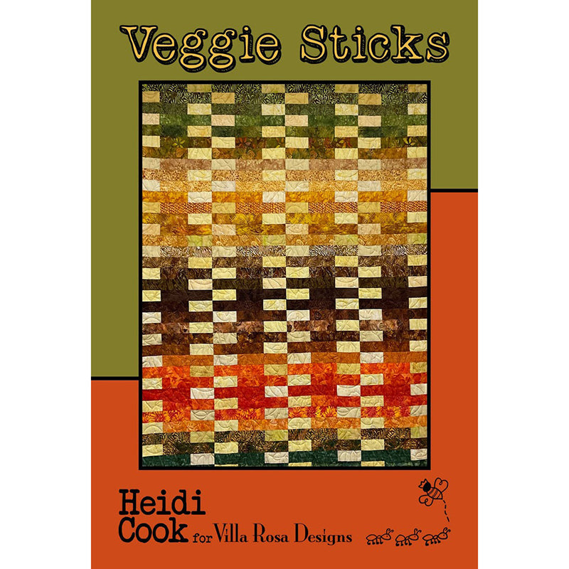 Veggie Sticks Quilt Pattern by Villa Rosa Designs - Texas Pre-Cuts