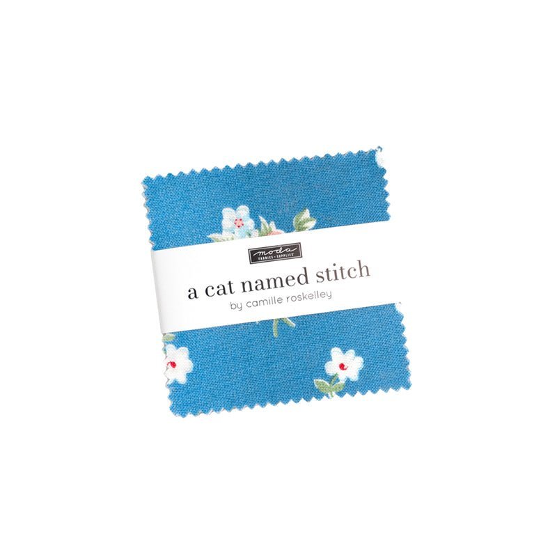 A Cat Named Stitch Mini Charm Pack by Moda