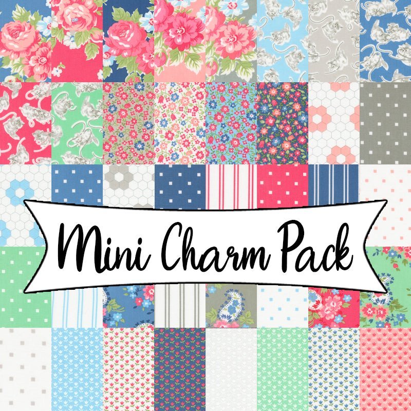 A Cat Named Stitch Mini Charm Pack by Moda