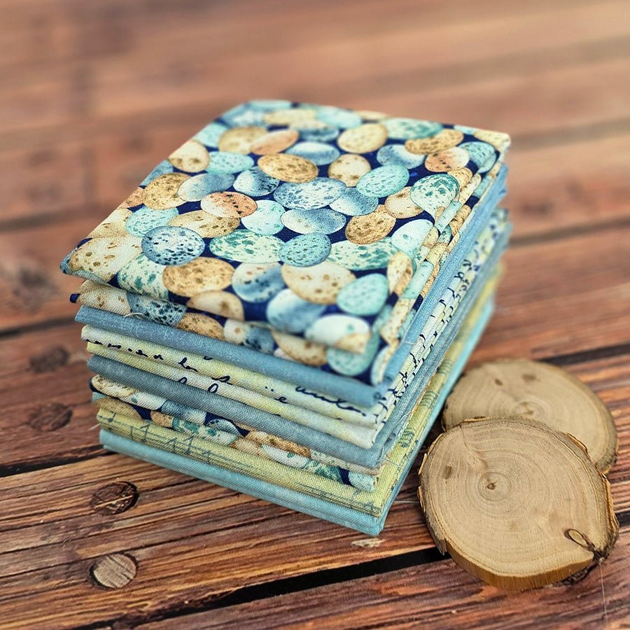 A Little Bird Told Me – FWFS Exclusive 7 Piece Fat Quarter Bundle by Fort Worth Fabric Studio