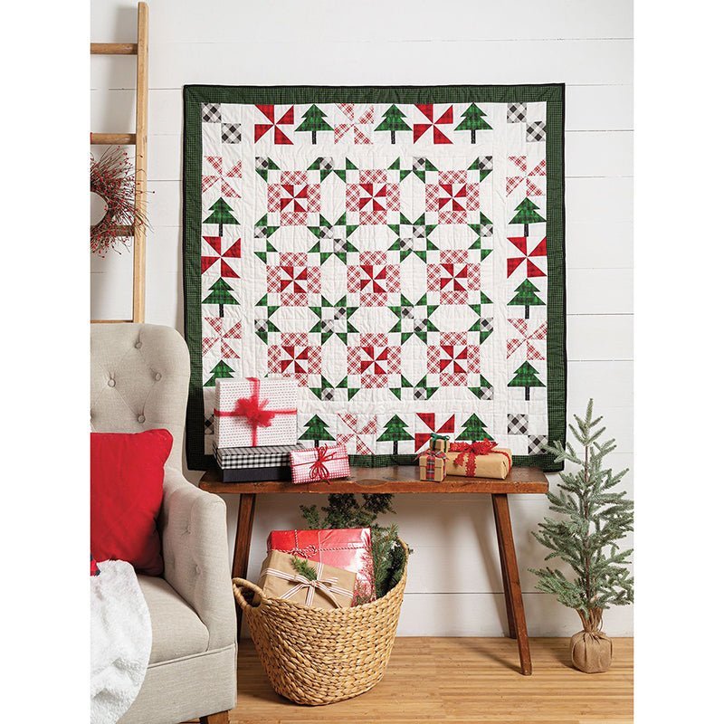 A Very Merry Quilted Christmas Pattern Book by Annie's Quilting