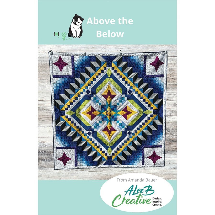Above the Below Quilt Pattern by ALeeB Creative by ALeeB Creative