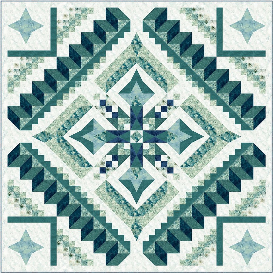 Above the Below Quilt Pattern by ALeeB Creative by ALeeB Creative