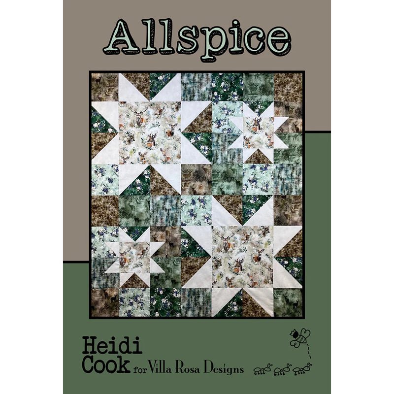Allspice Quilt Pattern by Villa Rosa Designs