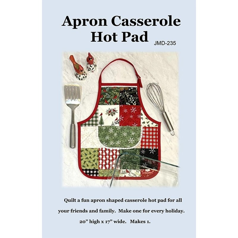 Apron Casserole Hot Pad Pattern by J. Minnis Designs by J. Minnis Designs