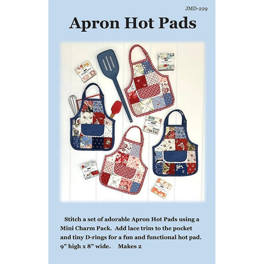 Apron Hot Pads Pattern by J. Minnis Designs by J. Minnis Designs