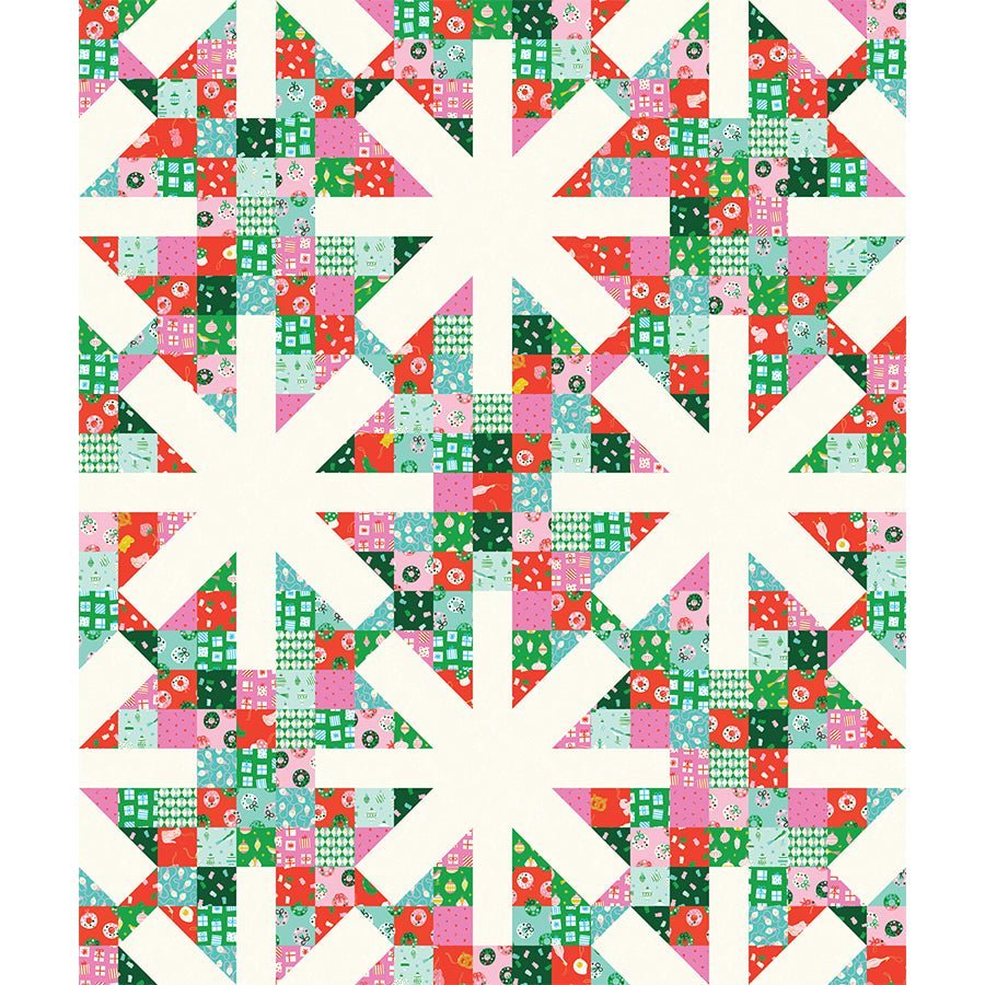 Asterisks Quilt Pattern by Modern Handcraft by Modern Handcraft