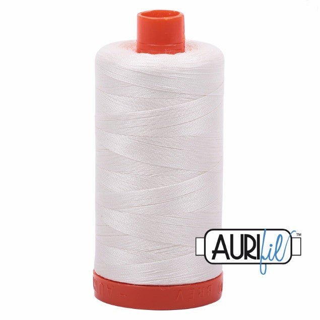 Aurifil Cotton Mako Thread Chalk 50wt MK50 - 2026 by Aurifil