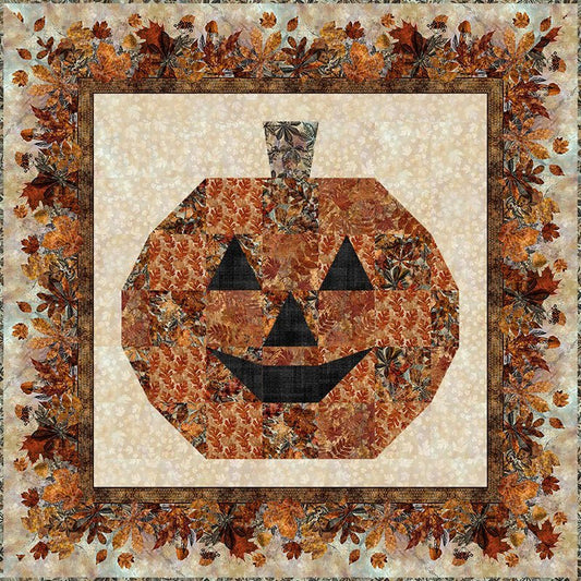 Autumn Elegance Pumpkin Quilt Pattern by Jason Yenter by Jason Yenter