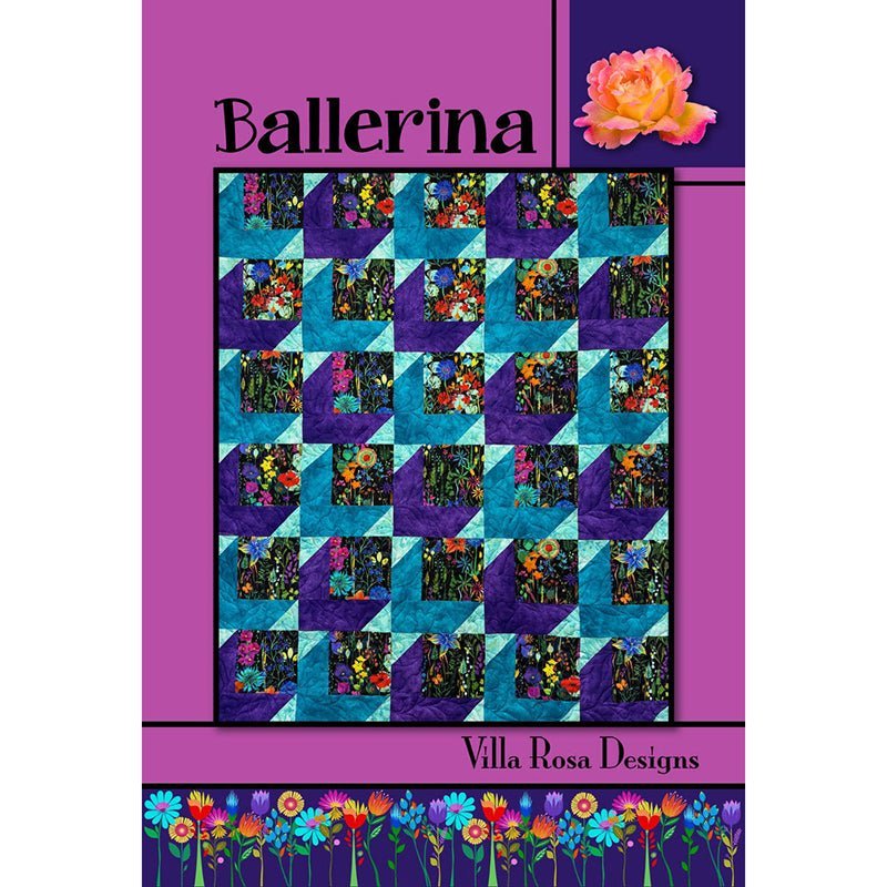 Ballerina Quilt Pattern by Villa Rosa Designs