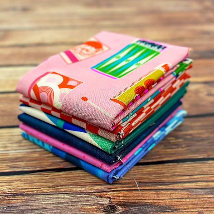 Big Tex After Dark – FWFS Exclusive 6 Piece Fat Quarter Bundle by Fort Worth Fabric Studio