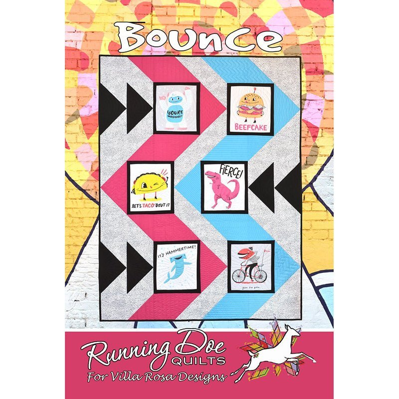 Bounce Quilt Pattern by Villa Rosa Designs