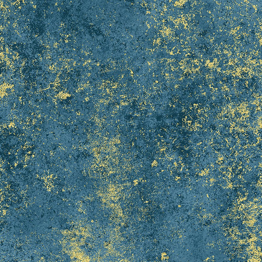 Brilliance Lake Gold Metallic 1 Yard Cut by Hoffman