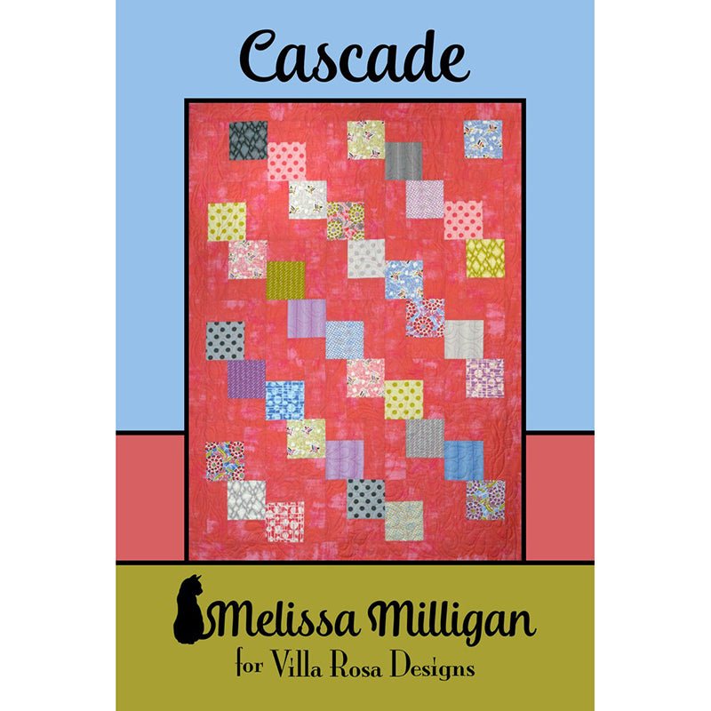 Cascade Quilt Pattern - Villa Rosa Designs from Fort Worth Fabric Studio
