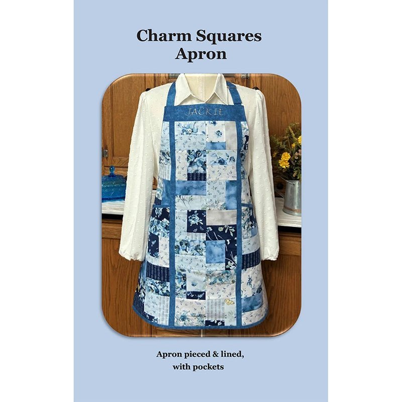 Charm Squares Apron Pattern by J. Minnis Designs by J. Minnis Designs