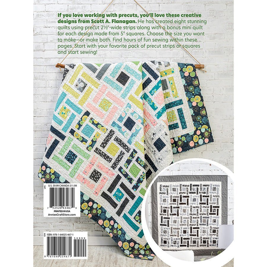 Charming Jelly Roll Quilts Quilt Pattern Book by Annie's Quilting