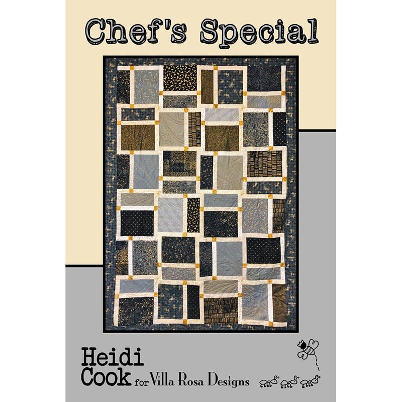Chef's Special Quilt Pattern by Villa Rosa Designs