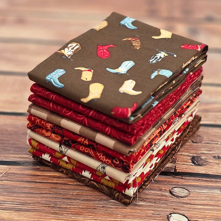 Chisholm Trail – FWFS Exclusive 7 Piece Fat Quarter Bundle by Fort Worth Fabric Studio