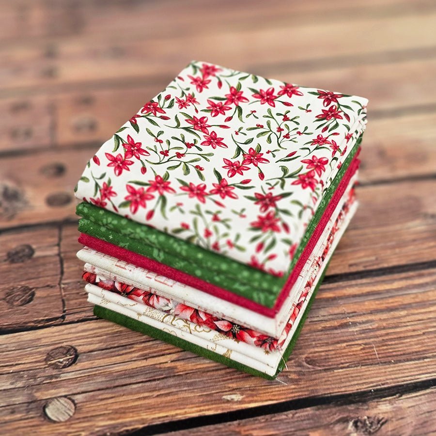 Christmas Keepsakes – FWFS Exclusive 7 Piece Fat Quarter Bundle by Fort Worth Fabric Studio