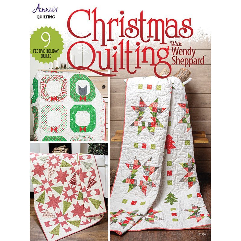 Christmas Quilting Pattern Book with Wendy Sheppard by Annie's Quilting