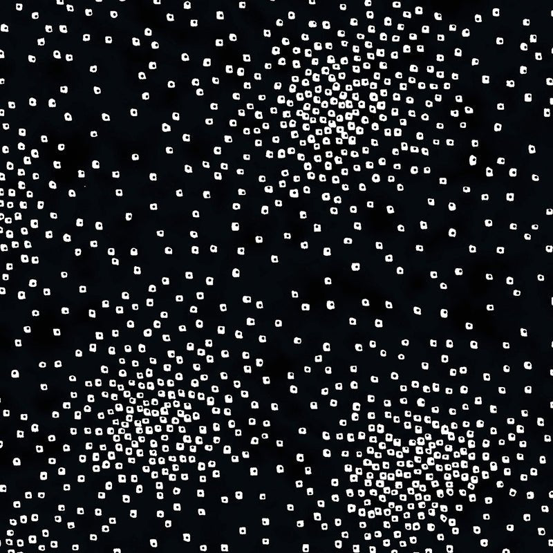 Clothworks Laurel Burch Basic Confetti Black 1 Yard Cut by Clothworks