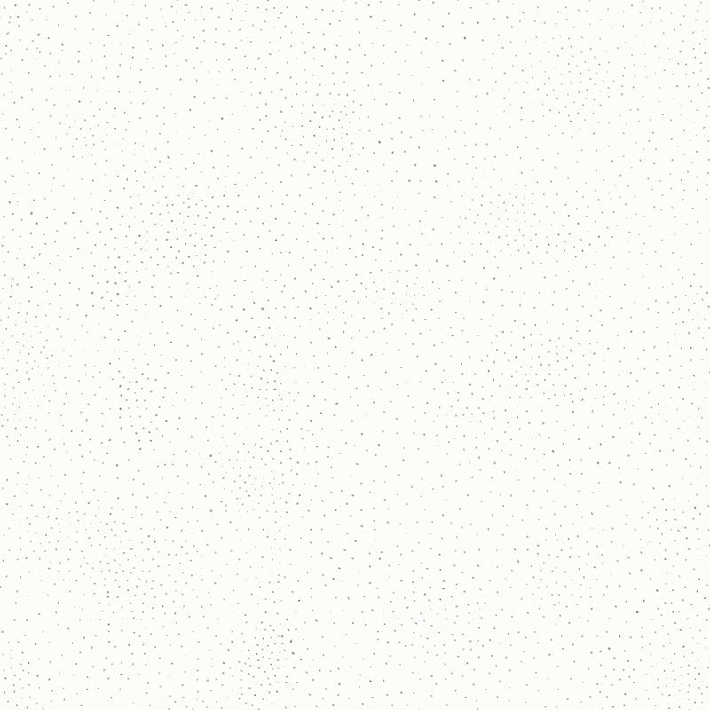 Clothworks Laurel Burch Basic Dot White Silver Metallic 1 Yard Cut by Clothworks