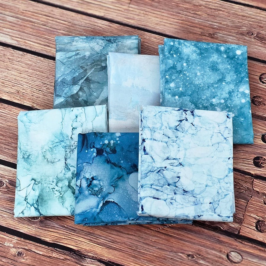 Cold Shoulder Cutie – FWFS Exclusive 6 Piece Northcott Fat Quarter Bundle by Fort Worth Fabric Studio