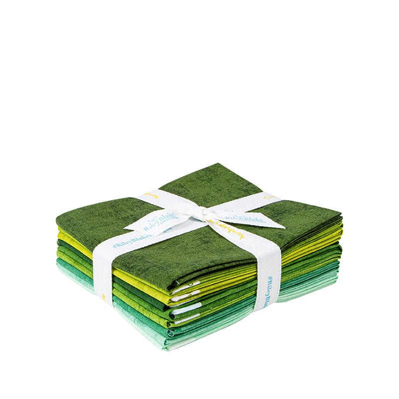 Cotton Shades Rainforest Fat Quarter Bundle from Riley Blake by Riley Blake